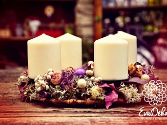 Adventní věnec - workshop